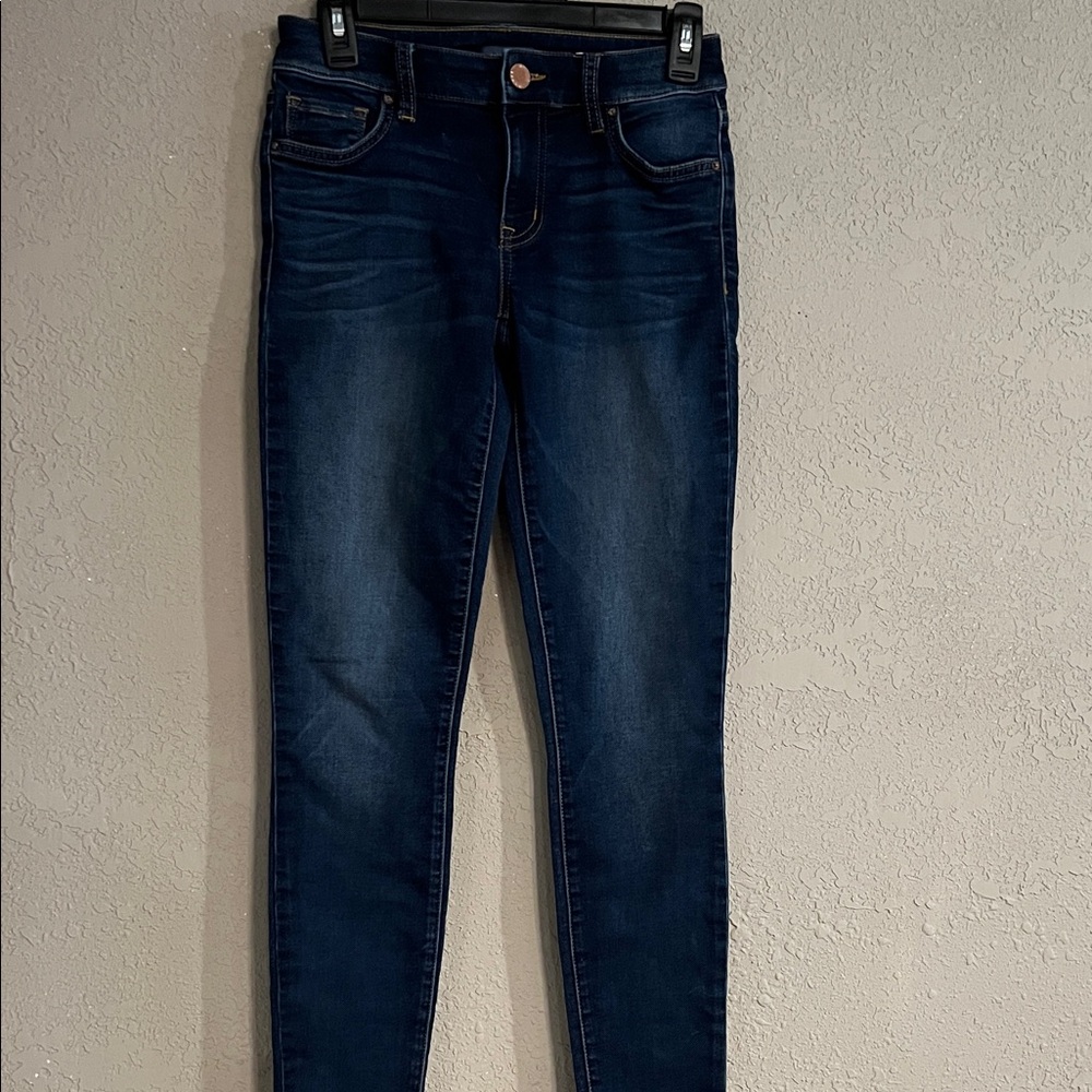 Jacob Davis Uma Skinny Jeans Womens 26 Pacific Wash Quality, Comfort